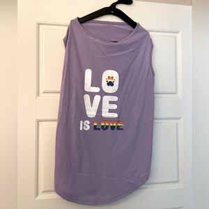 Love is Love Dog Shirt